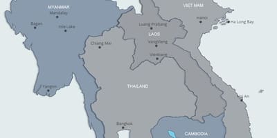 図ラオス北部